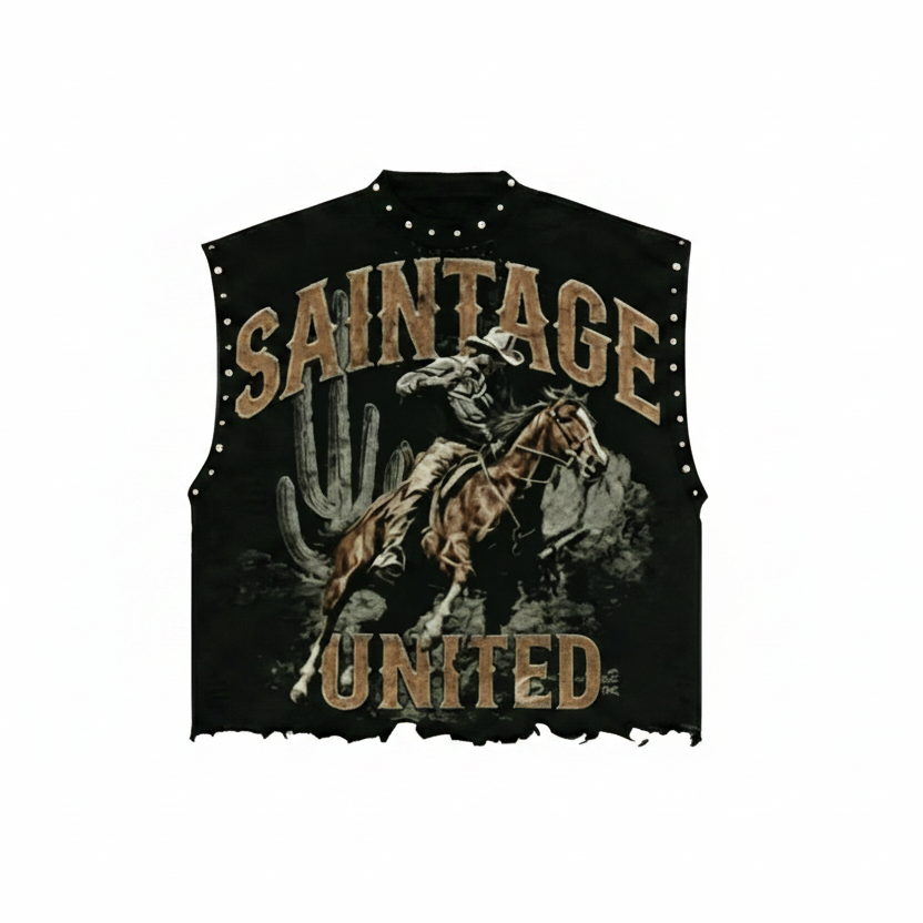 Saintage Cut-off Tee