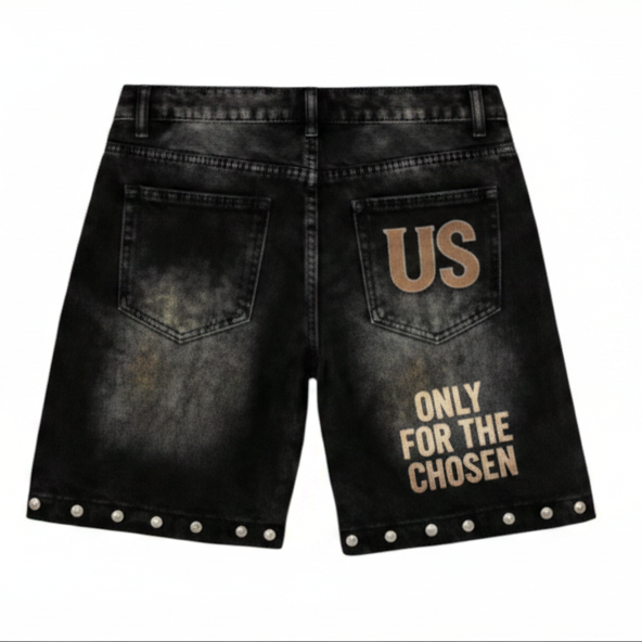 Saintage Denim Jean Shorts